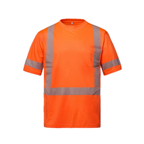 Hi-VIS T-shirt with Segmented Stripes  Thumbnail