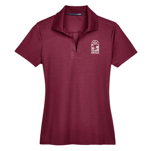 Performance Plaited Polo - Ladies - Staff on Back Thumbnail